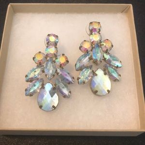 🌷Gorgeous Vintage Rhinestone Earrings
